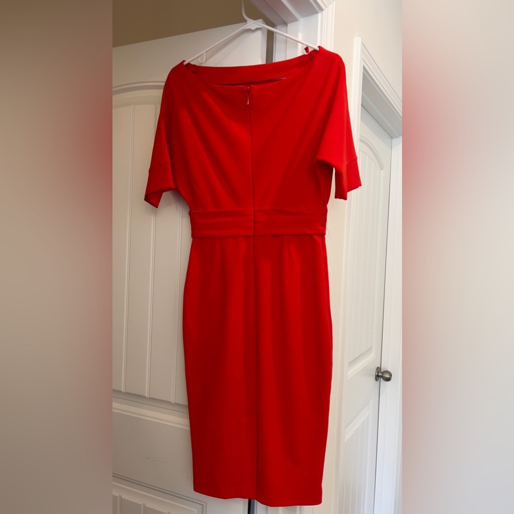 Red New York & Company Cocktail Dress